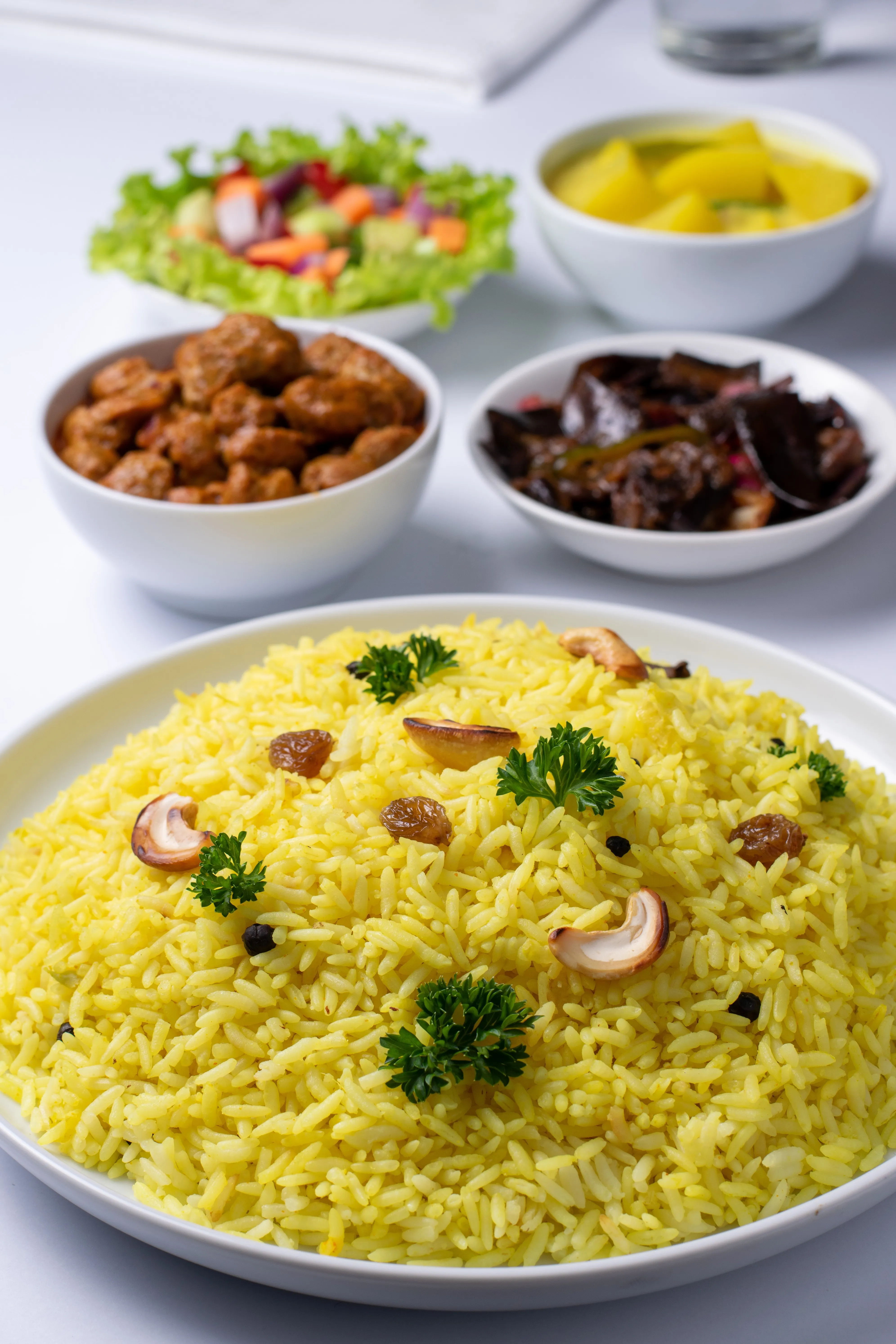 Sri Lankan Rice and Curry
